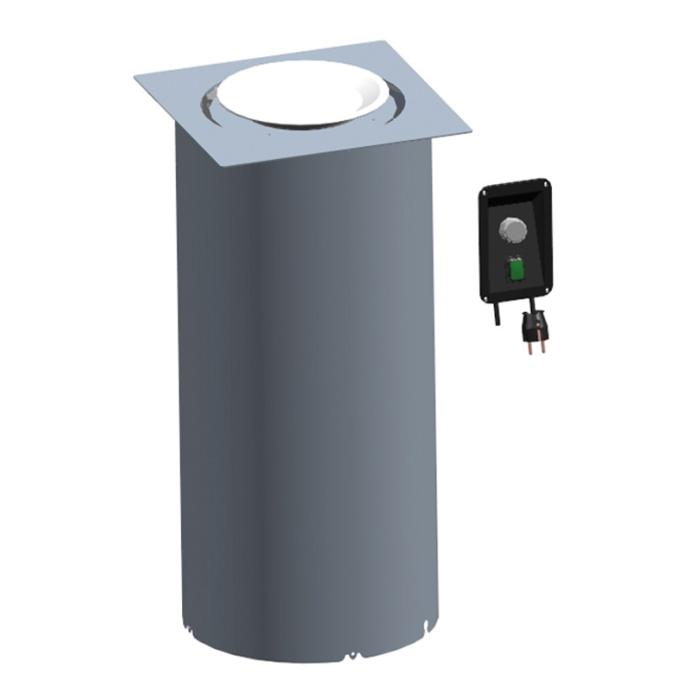 Verstellbarer Einbauspender - Unterbauspender