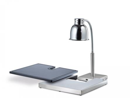 Schneidestation für Buffet-Wärmelampe