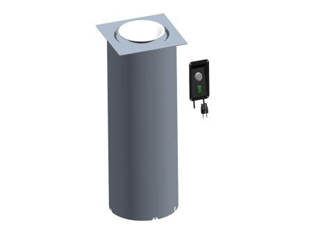 Verstellbarer Einbauspender - Unterbauspender